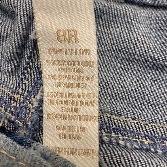 Girls Justice Premium Striped Straight Jeans‎ - Picture 4 of 9